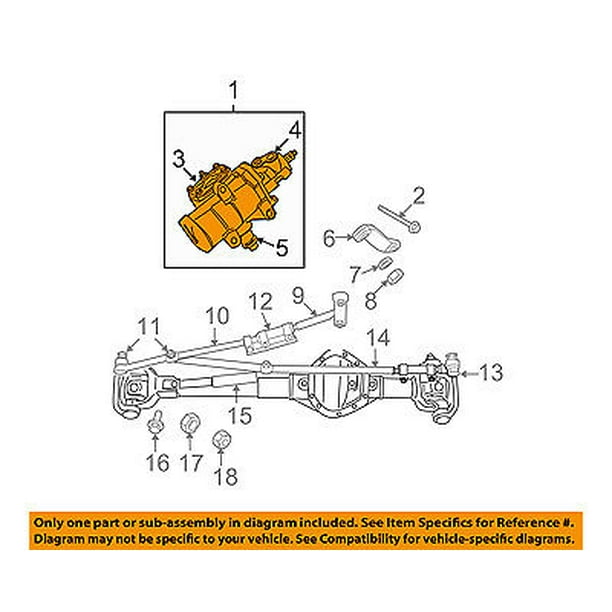 Complete Power Steering Rack and Pinion Assembly for Dodge Neon NO SENSOR